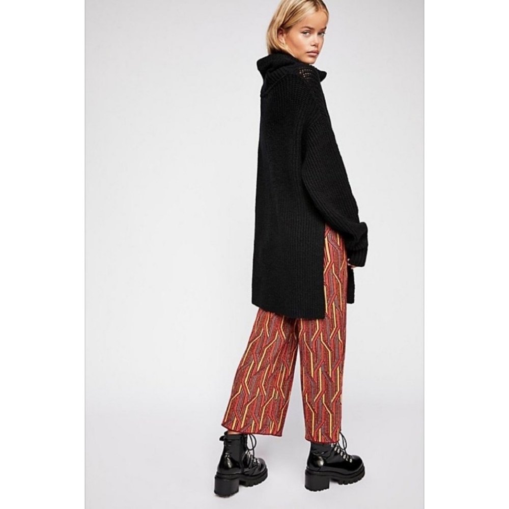 SOLD. Free People | Alina Pull On Wide Leg Pants Nwot - Picture 4 of 12